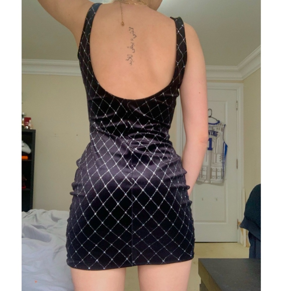 black dress